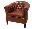 london buttoned chair